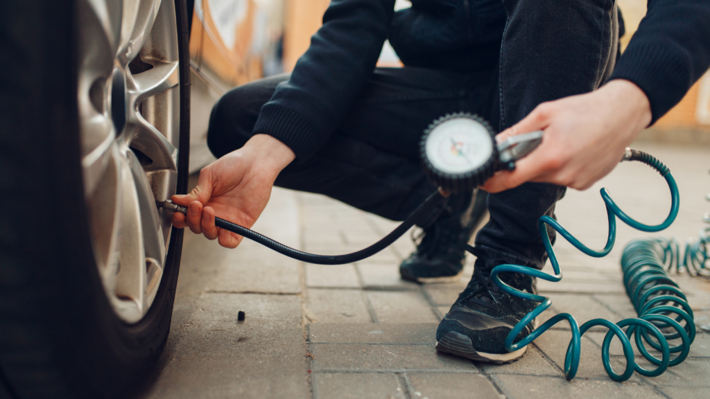 manometro pressione gomme